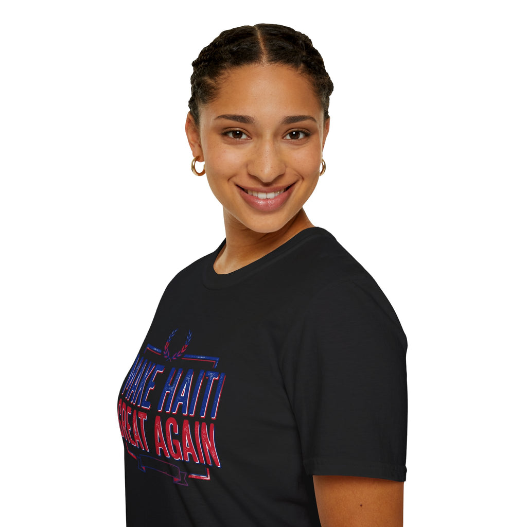 Make Haiti Great Again T-Shirt — Patriotic Haiti Pride Tee
