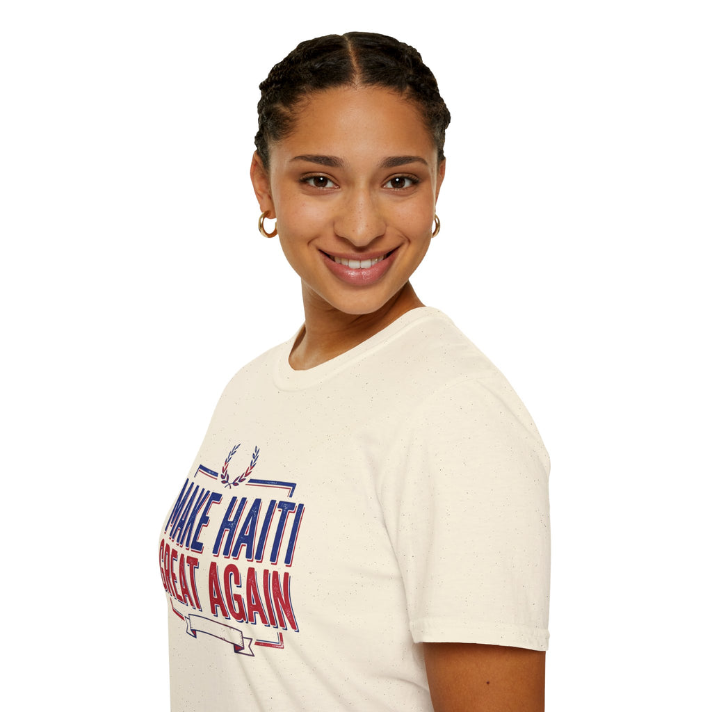 Make Haiti Great Again T-Shirt — Patriotic Haiti Pride Tee