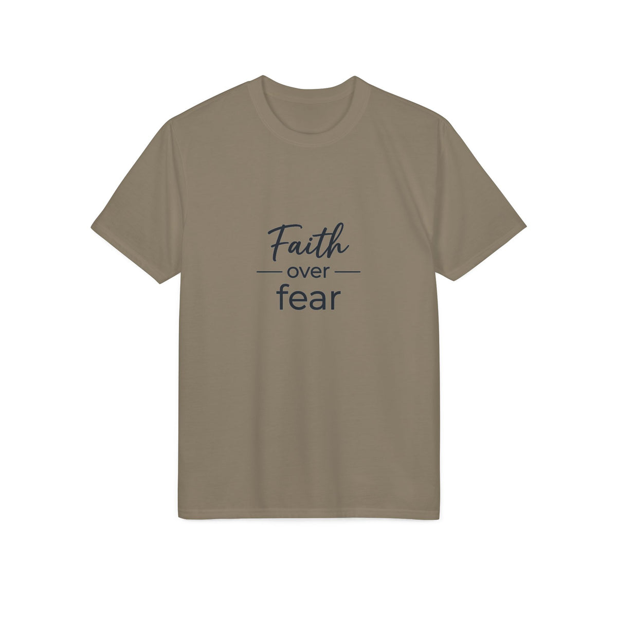Faith Over Fear T-Shirt — Inspirational Christian Tee