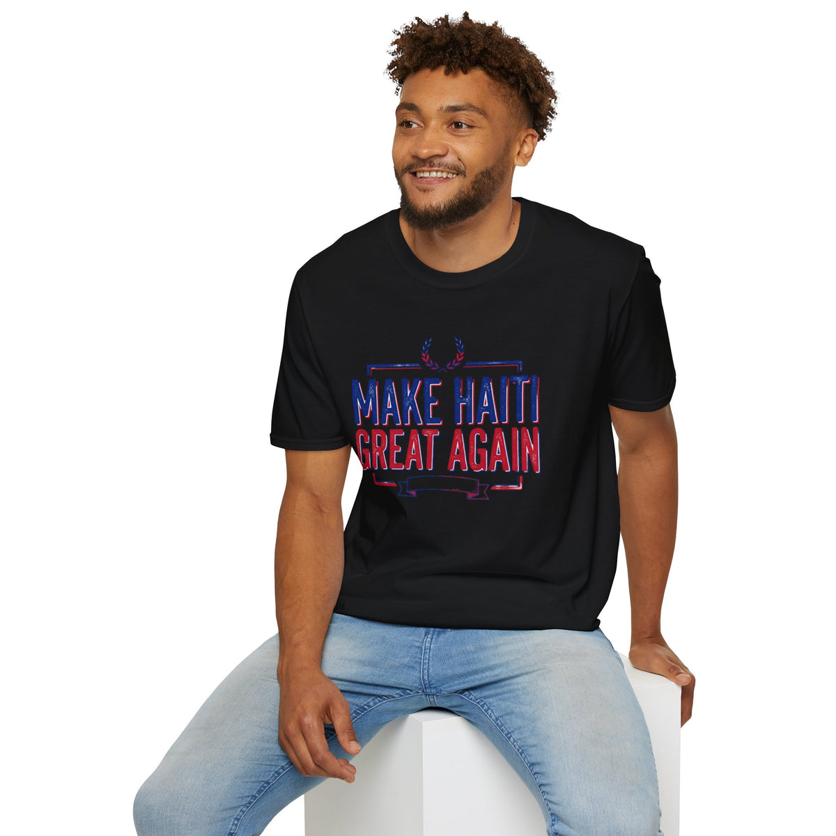 Make Haiti Great Again T-Shirt — Patriotic Haiti Pride Tee