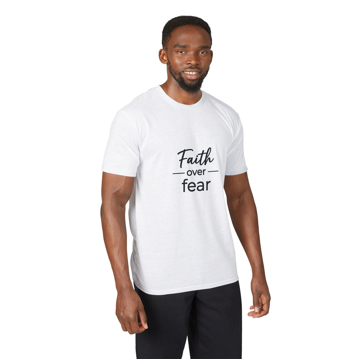 Faith Over Fear T-Shirt — Inspirational Christian Tee