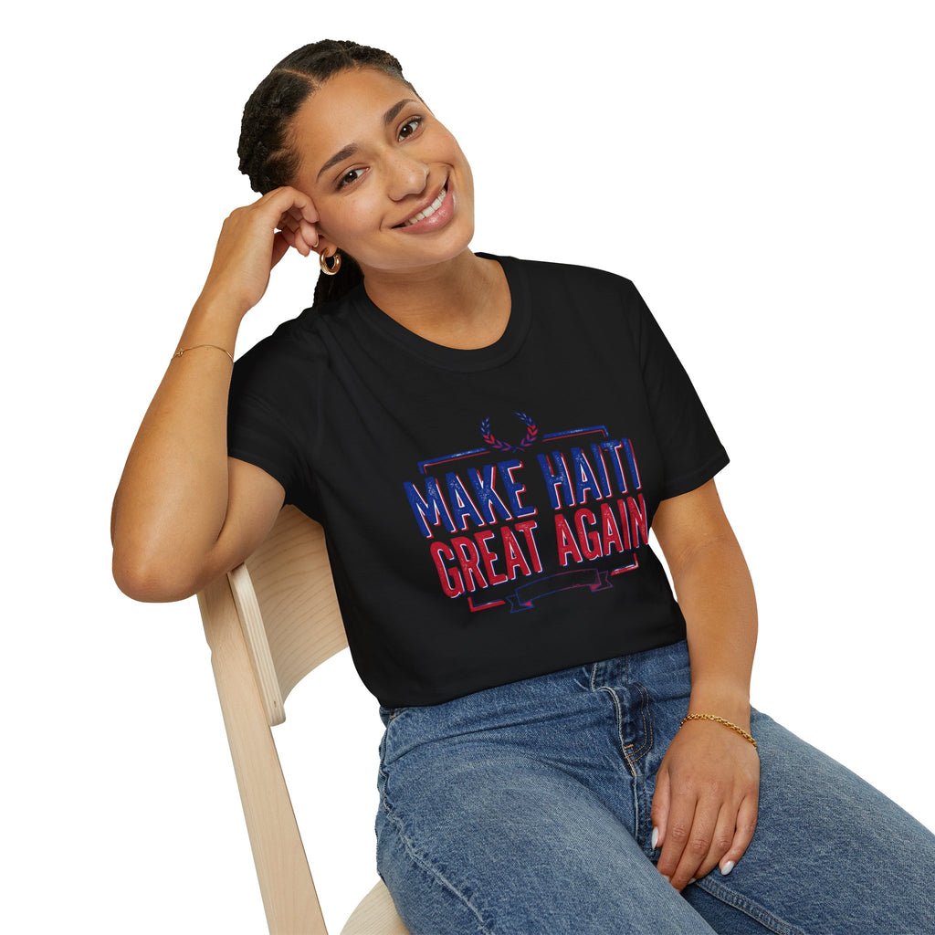 Make Haiti Great Again T-Shirt — Patriotic Haiti Pride Tee