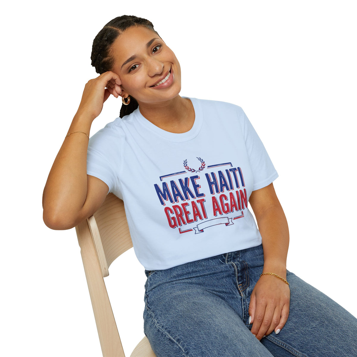 Make Haiti Great Again T-Shirt — Patriotic Haiti Pride Tee