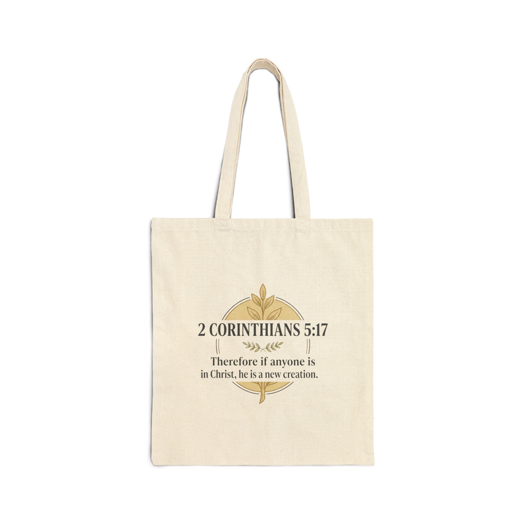 Cotton Canvas Tote Bag