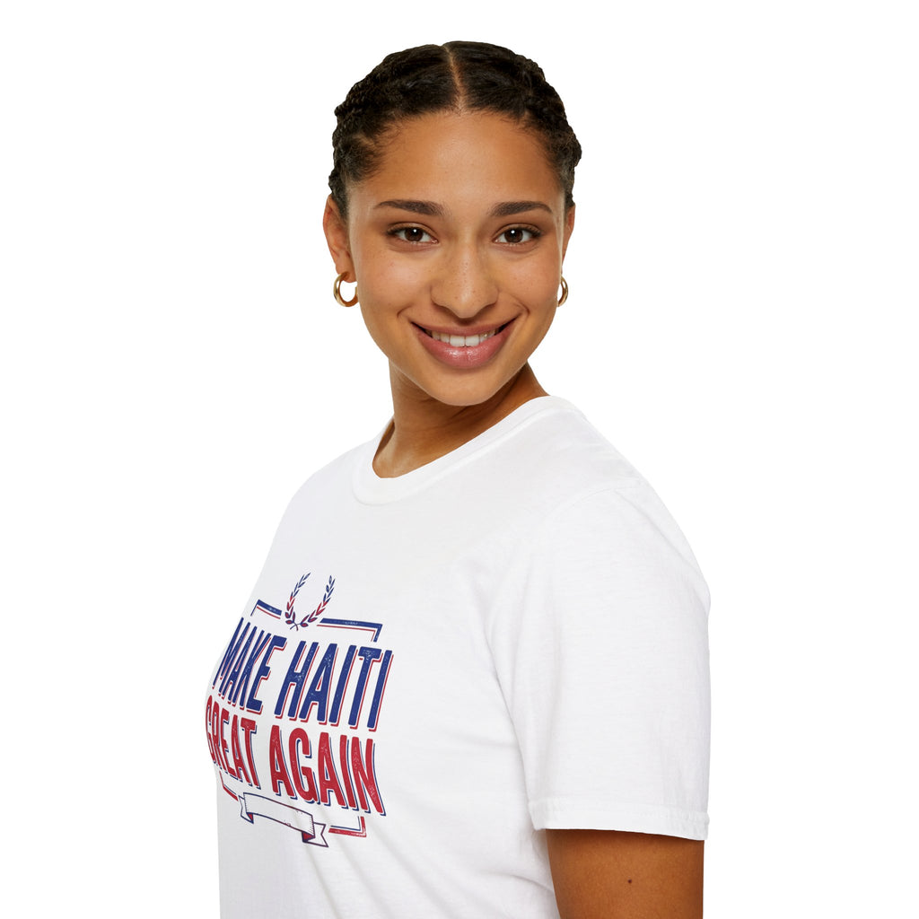 Make Haiti Great Again T-Shirt — Patriotic Haiti Pride Tee