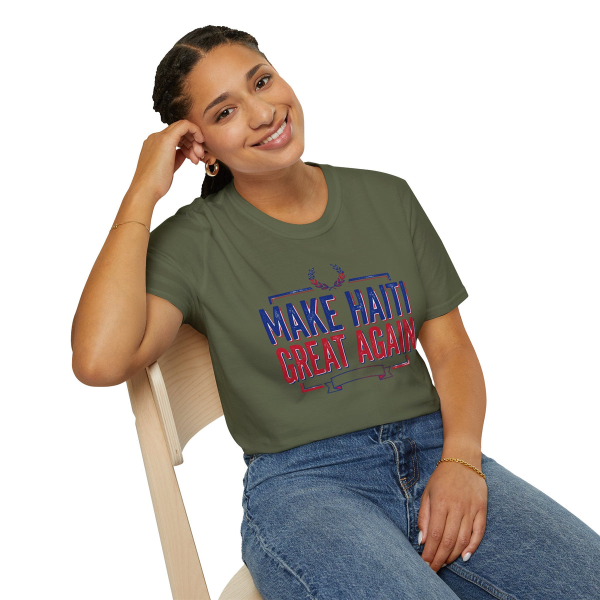 Make Haiti Great Again T-Shirt — Patriotic Haiti Pride Tee