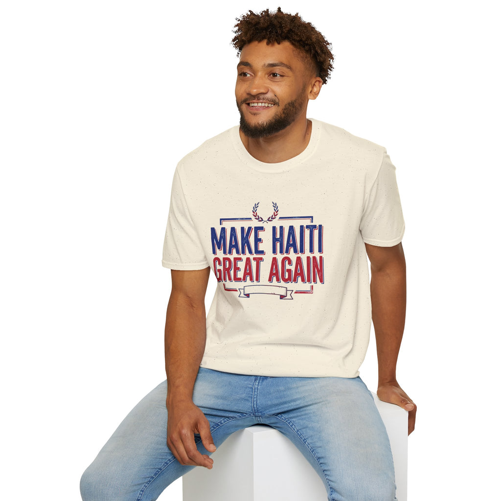 Make Haiti Great Again T-Shirt — Patriotic Haiti Pride Tee