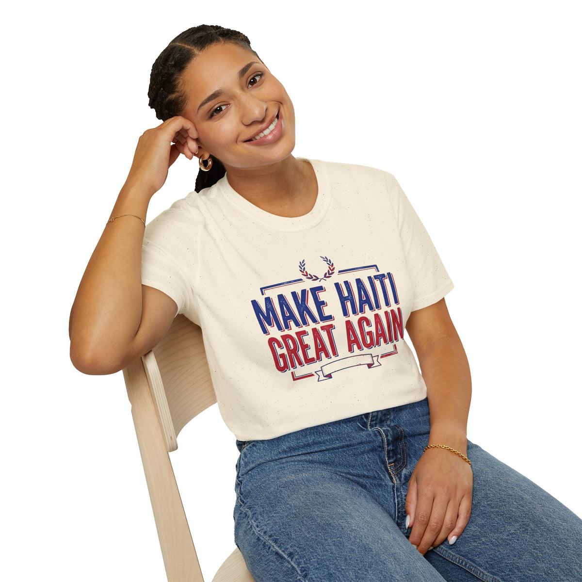 Make Haiti Great Again T-Shirt — Patriotic Haiti Pride Tee