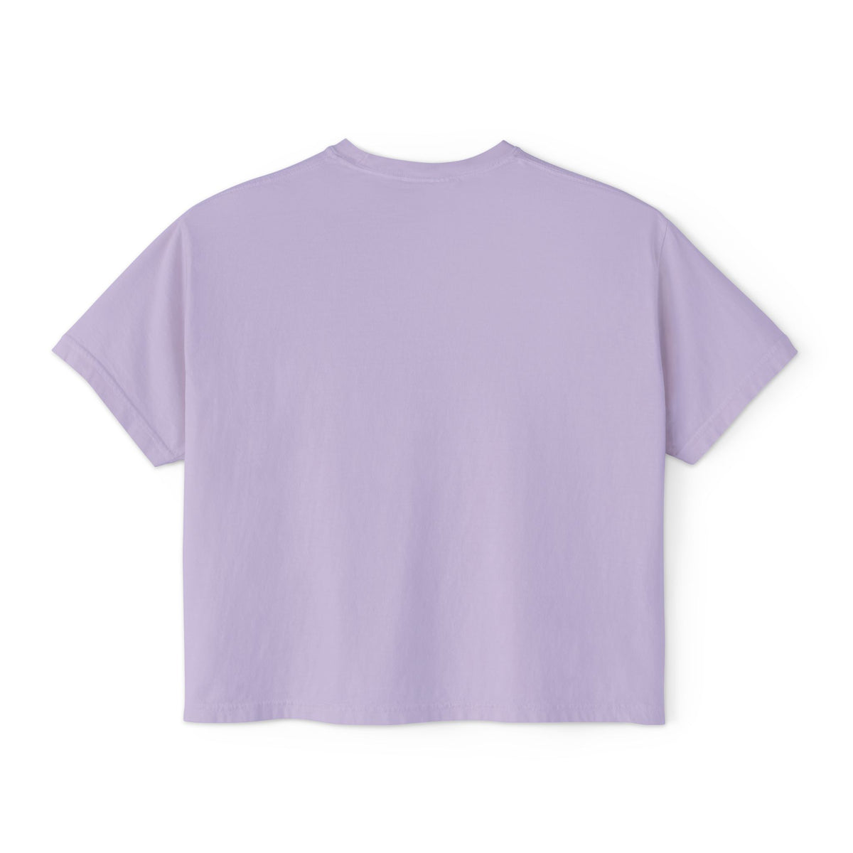 Blessed Women's Boxy Tee – Minimal Faith Graphic Crop T-Shirt