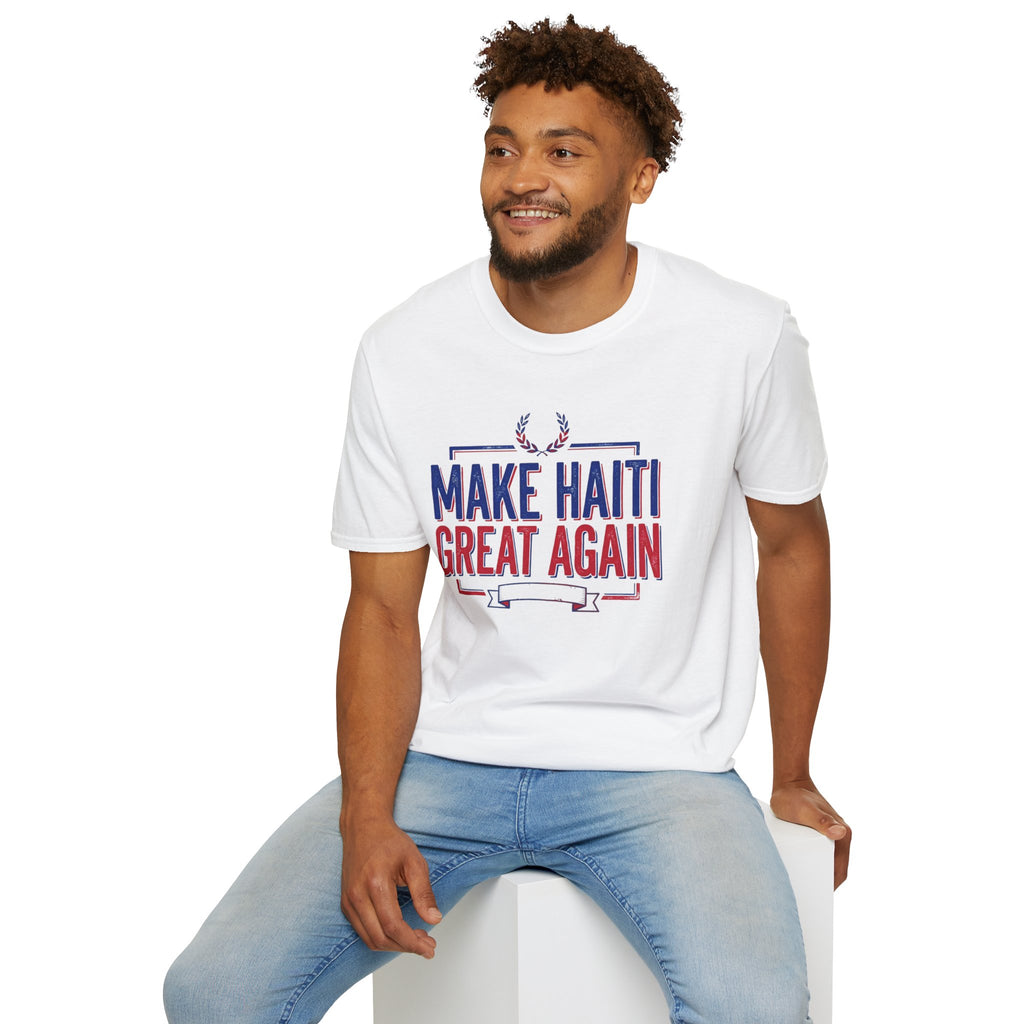 Make Haiti Great Again T-Shirt — Patriotic Haiti Pride Tee