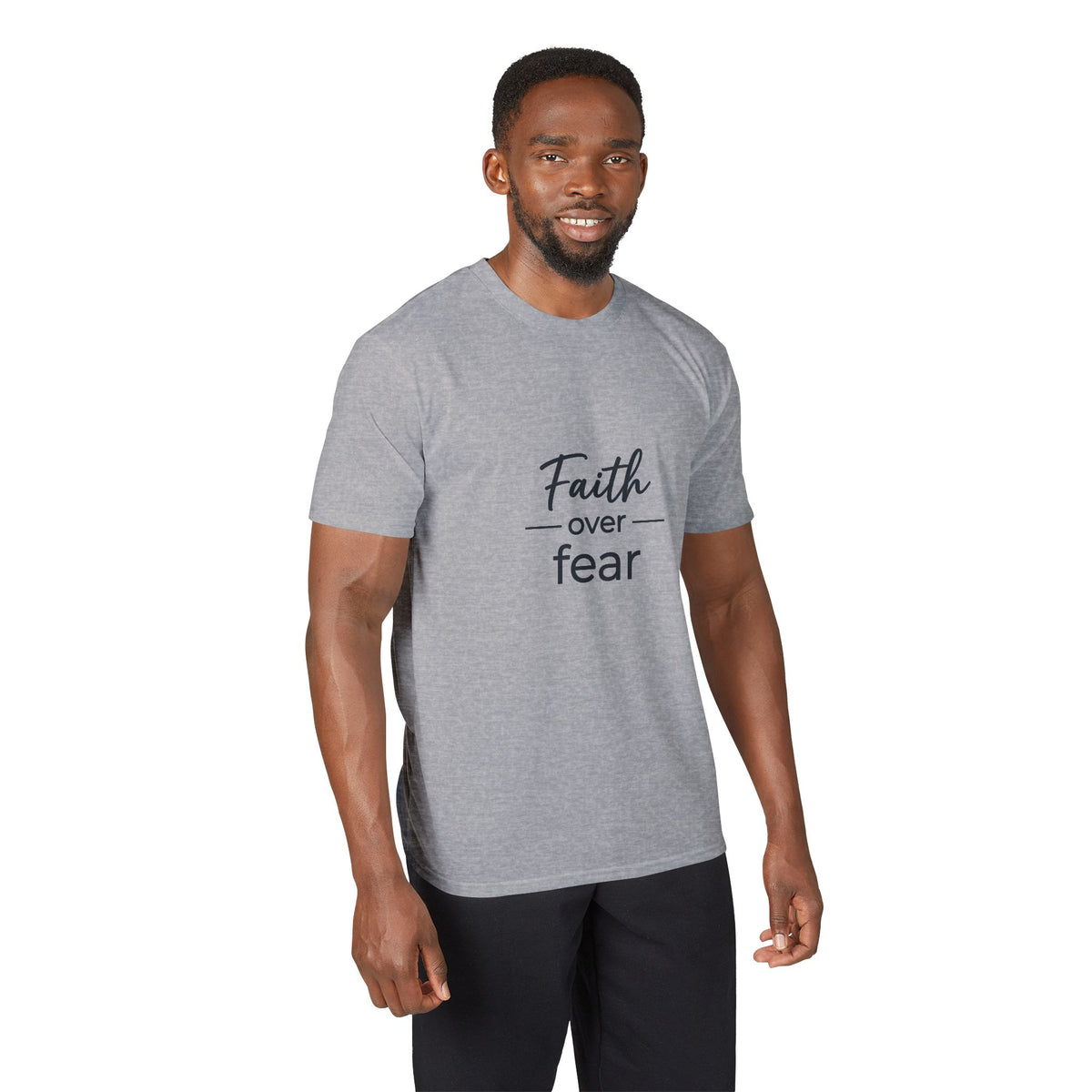 Faith Over Fear T-Shirt — Inspirational Christian Tee