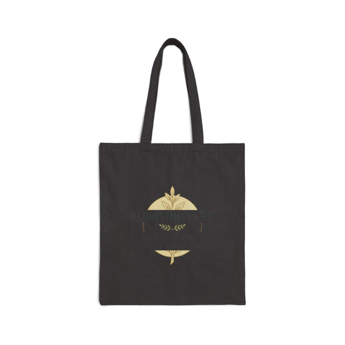 Cotton Canvas Tote Bag