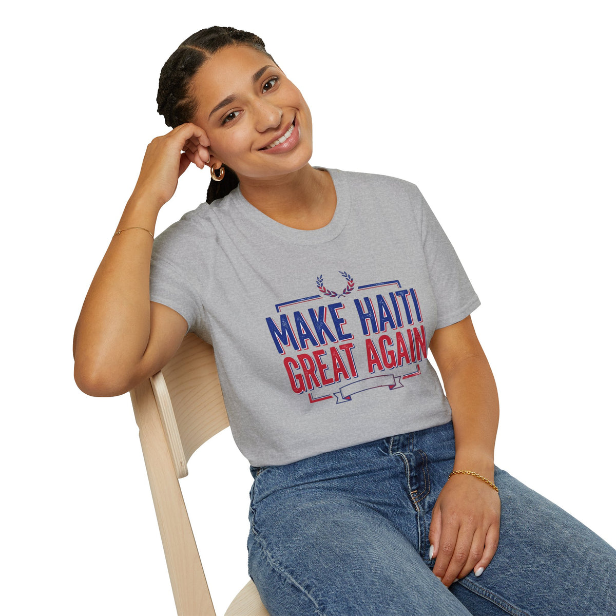 Make Haiti Great Again T-Shirt — Patriotic Haiti Pride Tee
